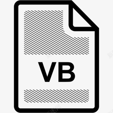 vb文件扩展名格式图标图标