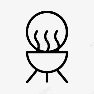 烧烤杂货店图标图标