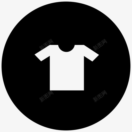 T恤服装衣服图标svg_新图网 https://ixintu.com T恤 客户 时装 服装 短袖衬衫 聊天 衣服 连衣裙