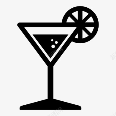 鸡尾酒酒精鸡尾酒饮料图标图标