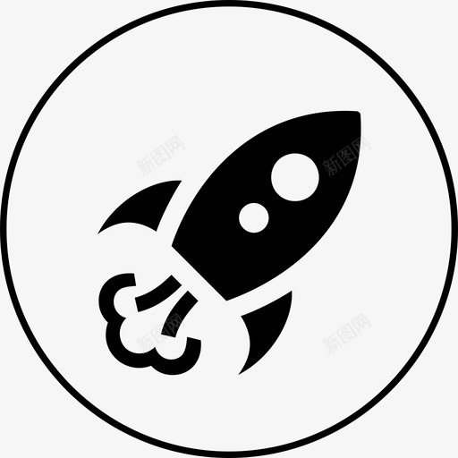 rocketsvg_新图网 https://ixintu.com rocket 首页图标 2-17