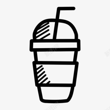 果汁饮料咖啡图标图标