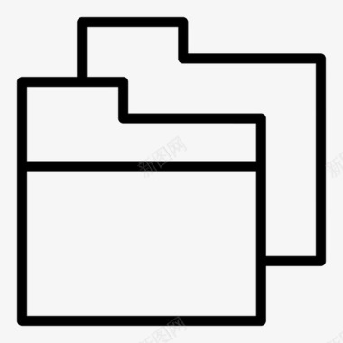 复制文件夹文档复制图标图标