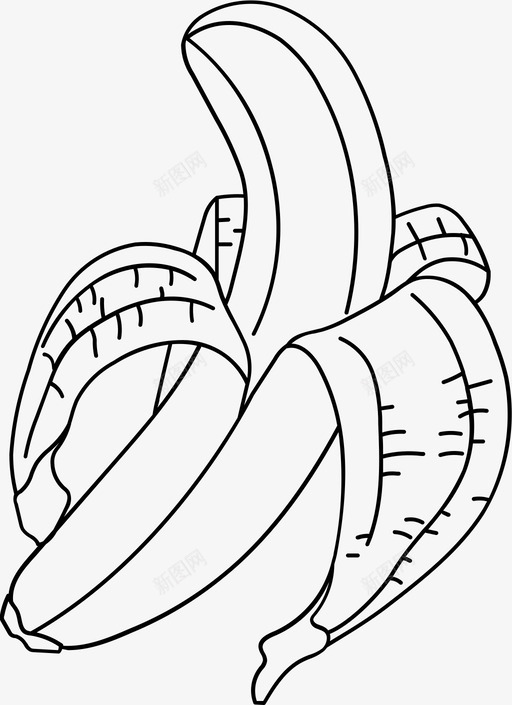 香蕉香料水果图标svg_新图网 https://ixintu.com 果汁 水果 水果和蔬菜概述 香料 香蕉