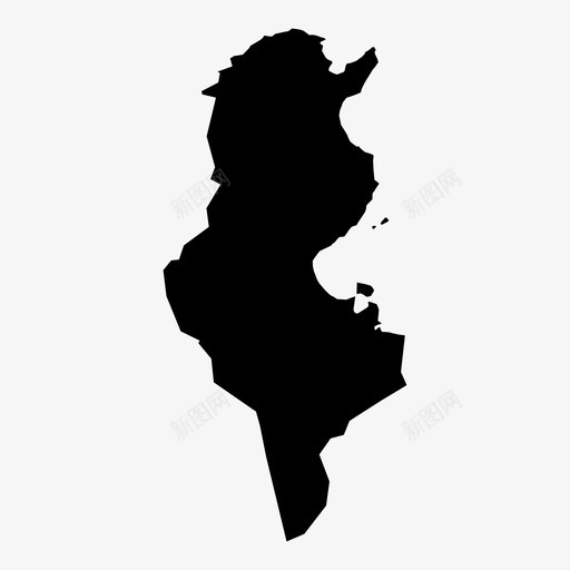 突尼斯非洲国家图标svg_新图网 https://ixintu.com 国家 州 民族 突尼斯 非洲