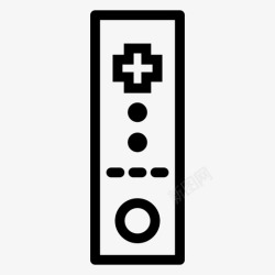 Wii控制器控制器游戏机遥控器图标高清图片