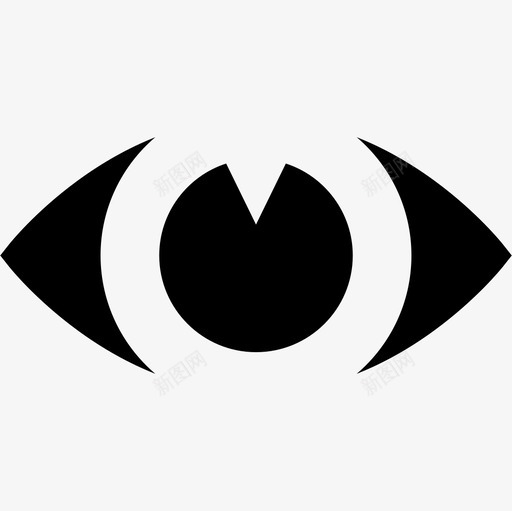 眼睛手势眼罩图标svg_新图网 https://ixintu.com 手势 眼睛 眼罩