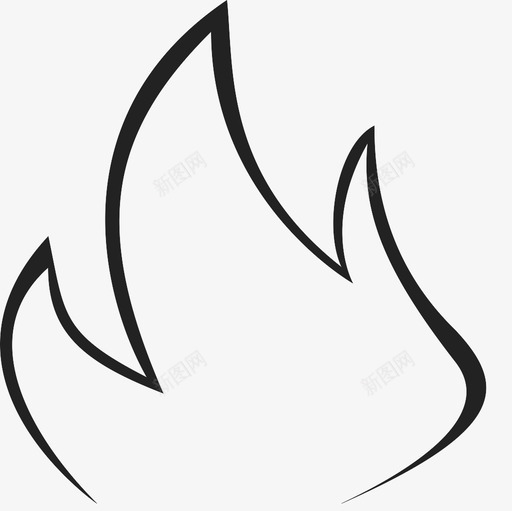 火svg_新图网 https://ixintu.com 火