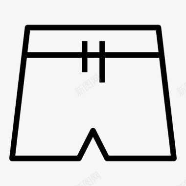 短裤百慕大群岛服装图标图标