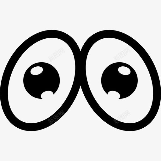卡通悲伤的眼睛手势眼罩图标svg_新图网 https://ixintu.com 卡通悲伤的眼睛 手势 眼罩