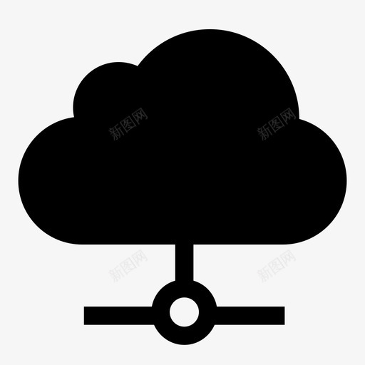云系统图标svg_新图网 https://ixintu.com 云系统