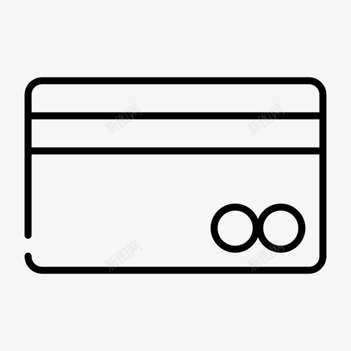 信用卡银行卡账单图标svg_新图网 https://ixintu.com 信用卡 存款 支付 经济缺口 账单 银行卡