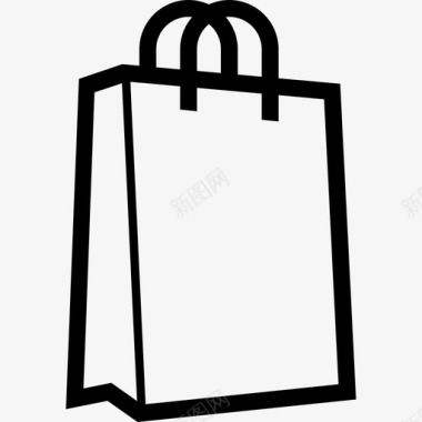 纸袋购买交易图标图标