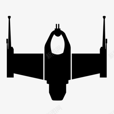 bwing轰炸机战斗机图标图标