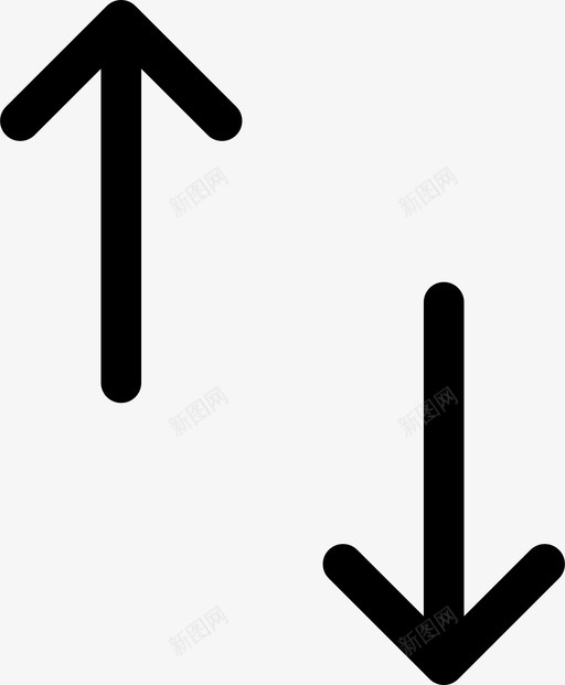 相反活动箭头图标svg_新图网 https://ixintu.com 交换 方向 活动 相反 箭头 箭头和方框 运动