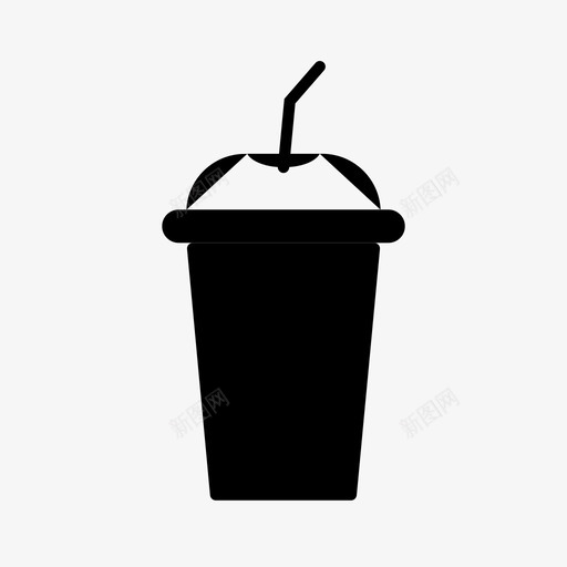 咖啡杯子热咖啡图标svg_新图网 https://ixintu.com 冰沙 咖啡 杯子 果汁 热咖啡