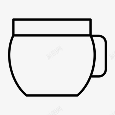 马克杯咖啡杯图标图标