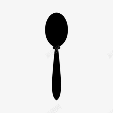 勺子厨房厨房工具图标图标