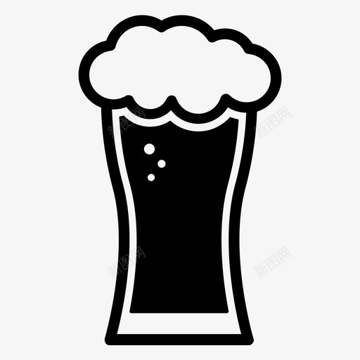 啤酒酒酒吧图标svg_新图网 https://ixintu.com 啤酒 啤酒杯 酒 酒吧 食物
