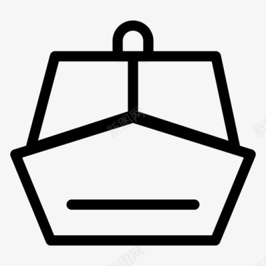船货物运输图标图标