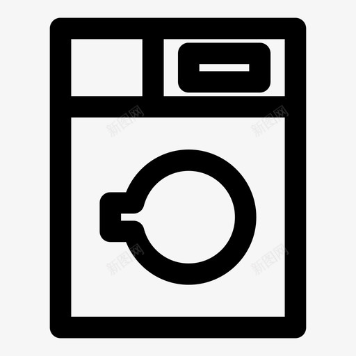 洗衣机清洁剂衣物图标svg_新图网 https://ixintu.com 水 洗衣机 清洁剂 衣物