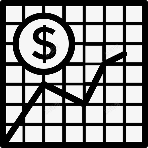统计商业图经济图图标svg_新图网 https://ixintu.com 商业图 折线图 经济图 统计 银行和金融实体图标