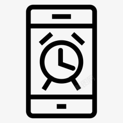 iphone闹钟手机闹钟iphone图标高清图片