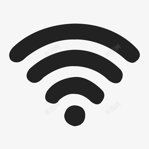 智能WIFIsvg_新图网 https://ixintu.com 智能WIFI