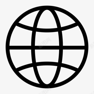全球浏览器窗口浏览器图标图标