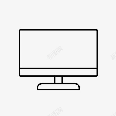 屏幕计算机显示器图标图标