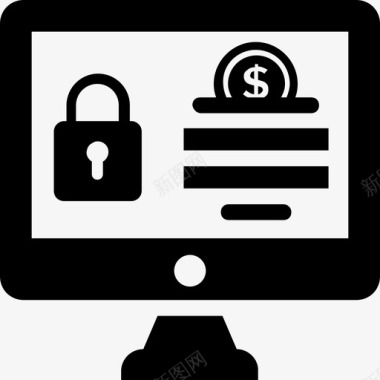 安全银行网上银行隐私图标图标