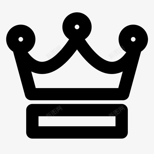 皇冠国王王后图标svg_新图网 https://ixintu.com 国王 王后 皇冠 皇室