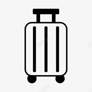 行李行李袋手提箱图标图标