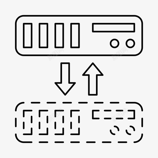 添加服务器数据托管图标svg_新图网 https://ixintu.com 云2 复杂 存储 托管 数据 添加服务器 网络