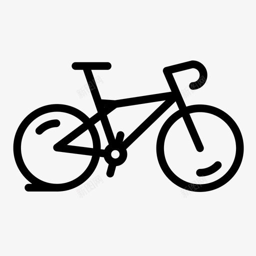 自行车山地车旅游图标svg_新图网 https://ixintu.com 山地车 旅游 自行车