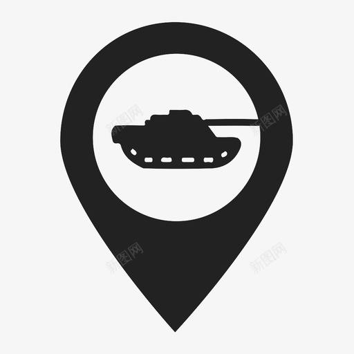坦克svg_新图网 https://ixintu.com 坦克