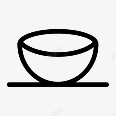 碗容器食物图标图标