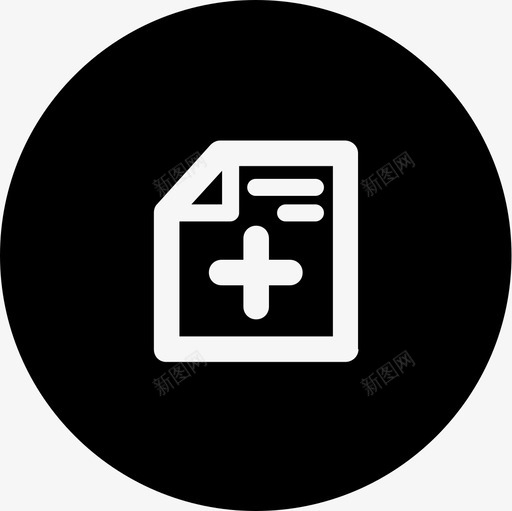 icon_新建页面svg_新图网 https://ixintu.com icon_新建页面