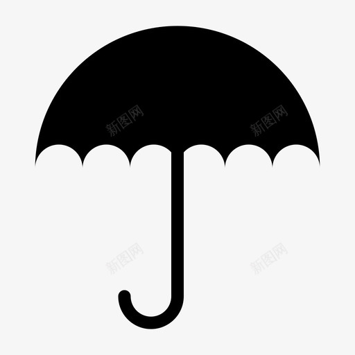 伞保险保护图标svg_新图网 https://ixintu.com 伞 保护 保险 物体 雨