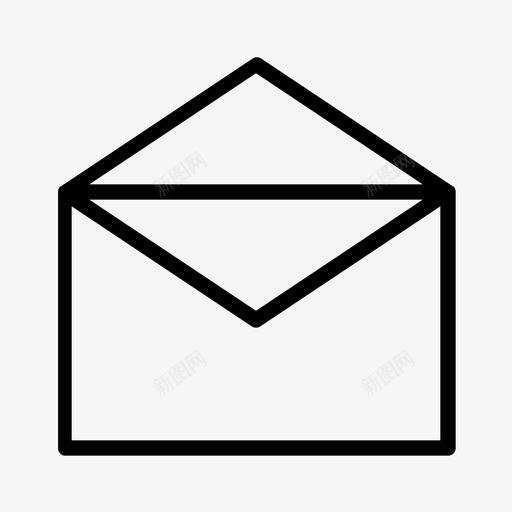 打开邮件电子邮件信件图标svg_新图网 https://ixintu.com 信件 打开 打开邮件 电子邮件