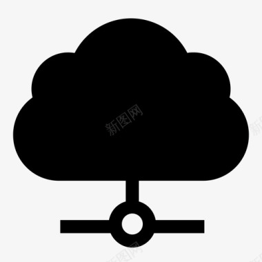 云存储系统图标图标