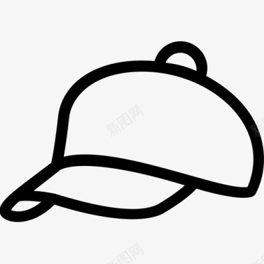 帽子棒球帽运动帽图标图标