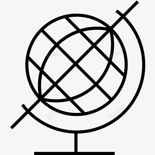 地球平行世界图标svg_新图网 https://ixintu.com 世界 地球 平行