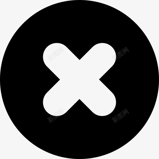 取消按钮界面基本界面图标svg_新图网 https://ixintu.com 取消按钮 基本界面 界面