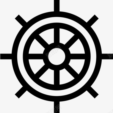 舵手船海图标图标