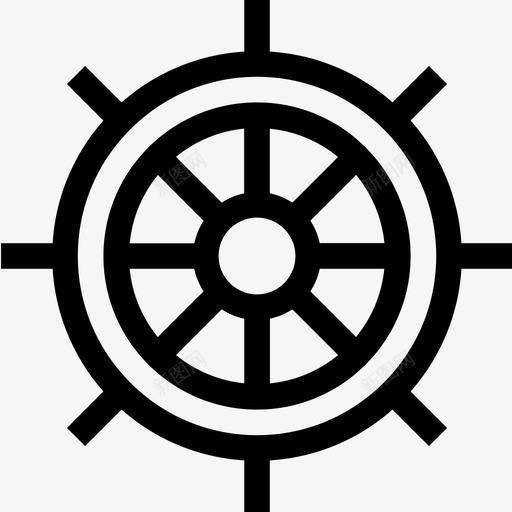 舵手船海图标svg_新图网 https://ixintu.com 你能做的一切 海 舵手 船