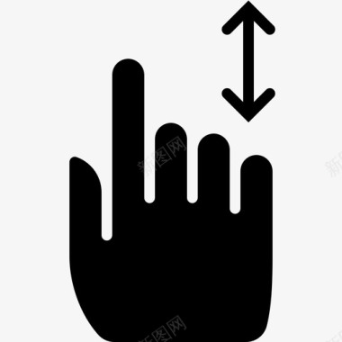 手指滚动控制手图标图标
