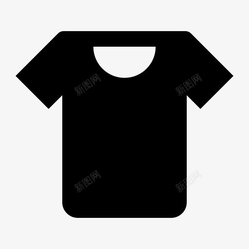 衬衫服装男性图标svg_新图网 https://ixintu.com 服装 服装和配件实心图标 男性 衬衫