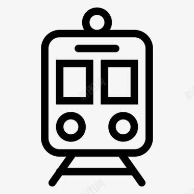 火车汽车运输图标图标