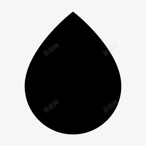水滴材质界面图标svg_新图网 https://ixintu.com 材质界面 水滴